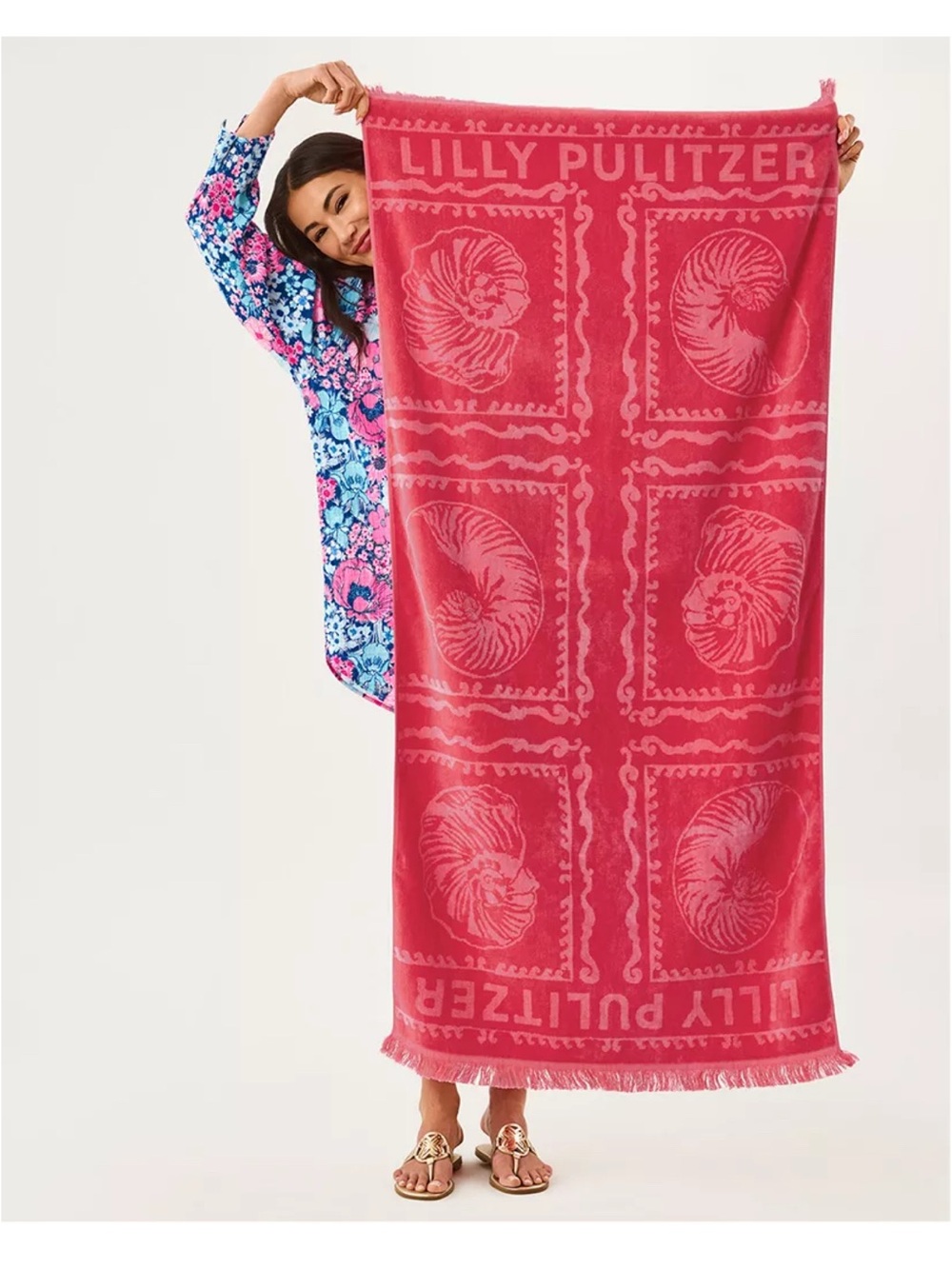 Lilly Pulitzer Jacquard Beach Towel